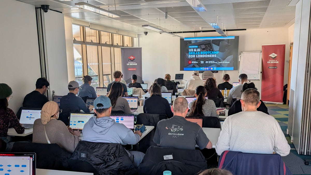 UX & AI funded Skills Bootcamps for Londoners | The School of UX