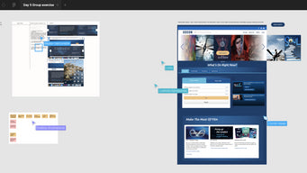 The School of UX, individual exercise as part of the mentoring
