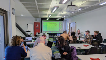 The School of UX, students working on a project