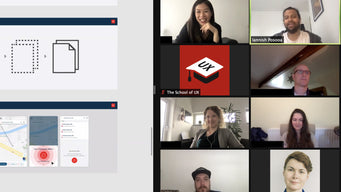 The School of UX, Design System workshop attendees are introduced into atomic design